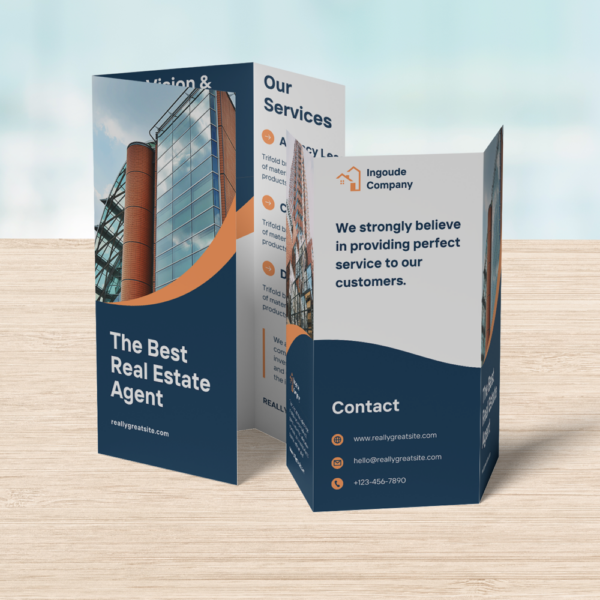 Folletos Plegados Trípticos