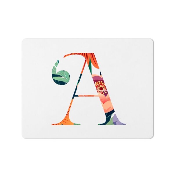 Alfombrilla Personalizada Inicial Floral