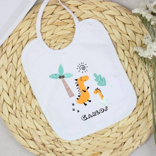Babero Personalizado Dino