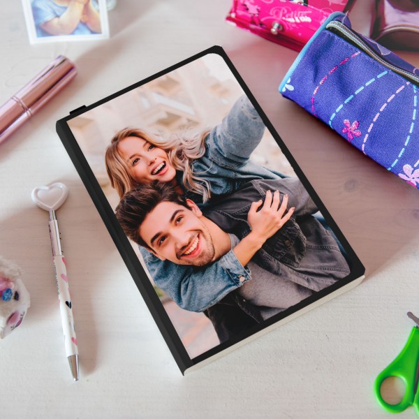 Bloc de notas Negro personalizado