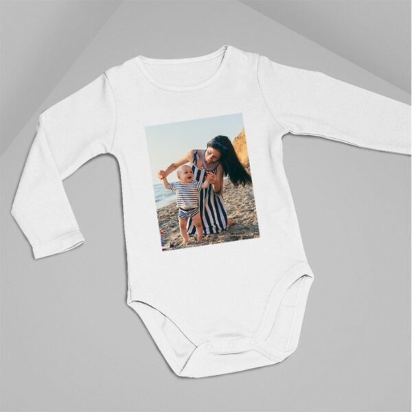 Body personalizado manga larga con foto
