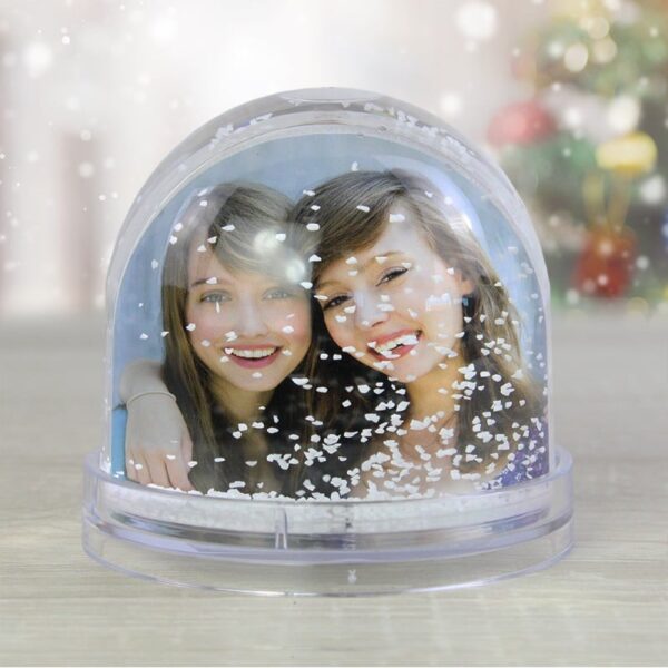 Bola de Nieve Personalizada (Copos nieve)