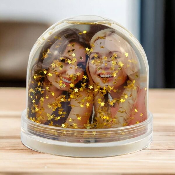 Bola de nieve personalizada (Estrellas)