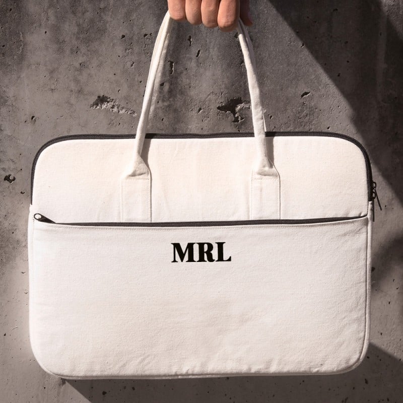 Bolsa de Trabajo Color Natural para Tablet y... - Imagen 4