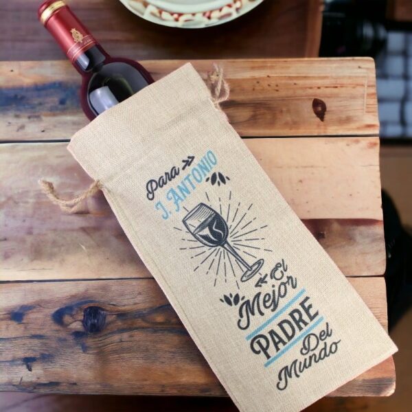 Bolsa Regalo Personalizada con Vino Rioja El...