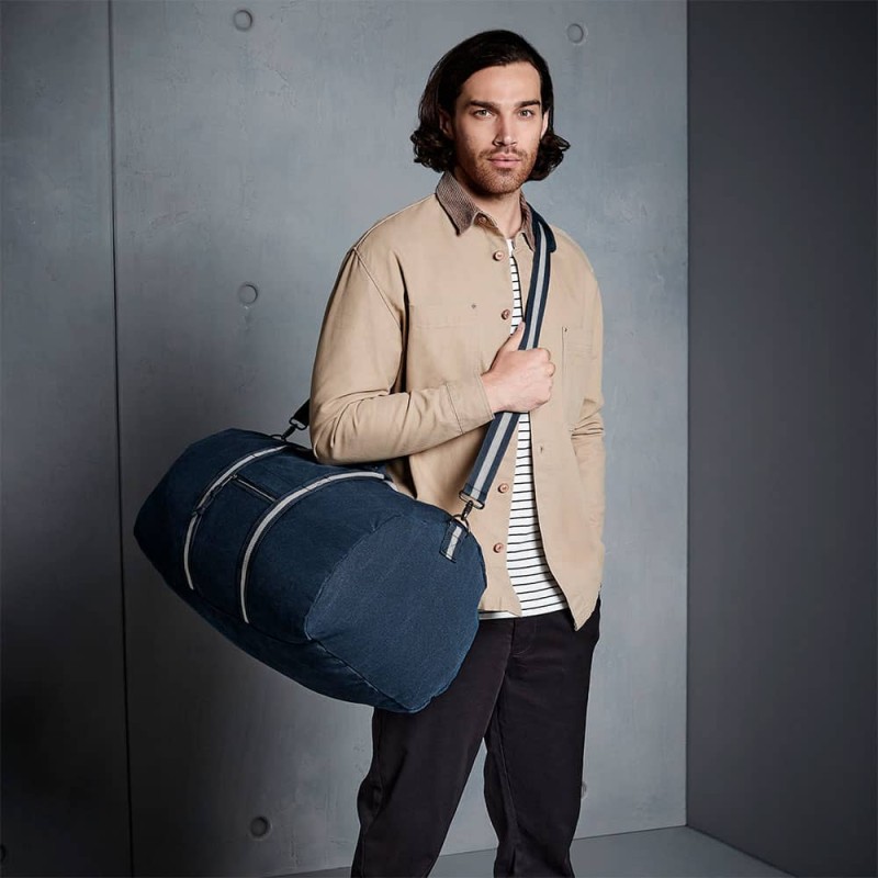 Bolsa Vintage Beige de Viaje Personalizada - Imagen 3