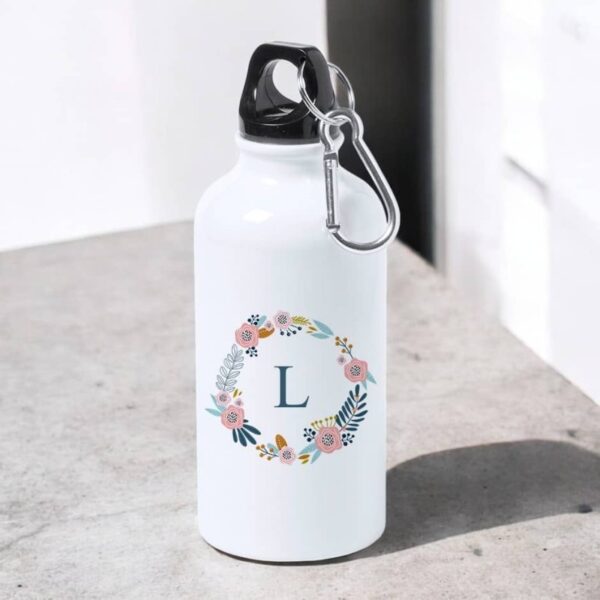 Botella Inicial Floral