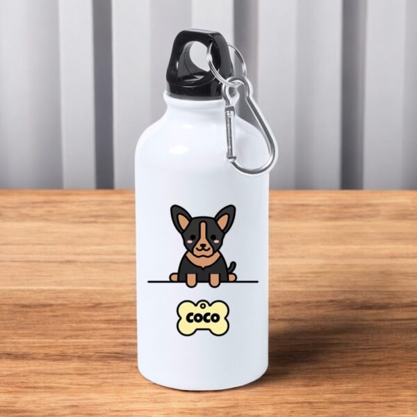 Botella Personalizada Mascota con Nombre