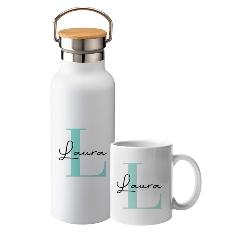 Pack Taza y Botella Térmica Boca Ancha... - Imagen 2