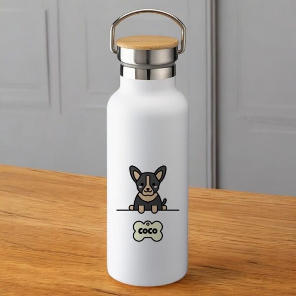 Botella Térmica Personalizada Mascota con Nombre