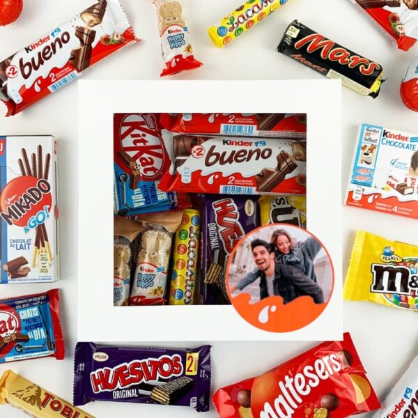 Caja Chocolatinas Personalizada con Foto