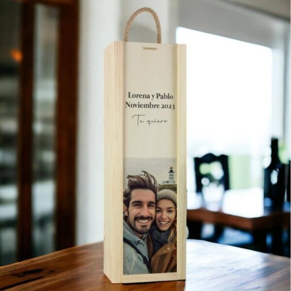 Caja para 1 Vino Personalizada