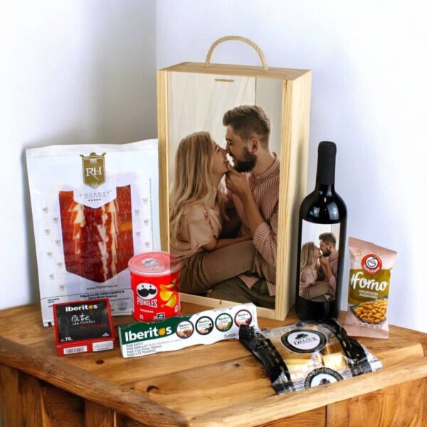 Caja Regalo Aperitivos con Foto