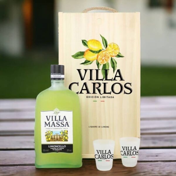 Caja Regalo Personalizada Botella Villa Massa +...