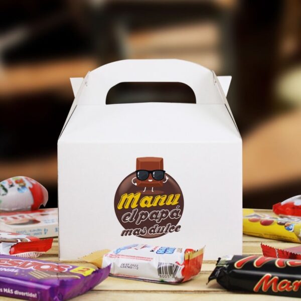 Caja Regalo Chocolatinas para Padres