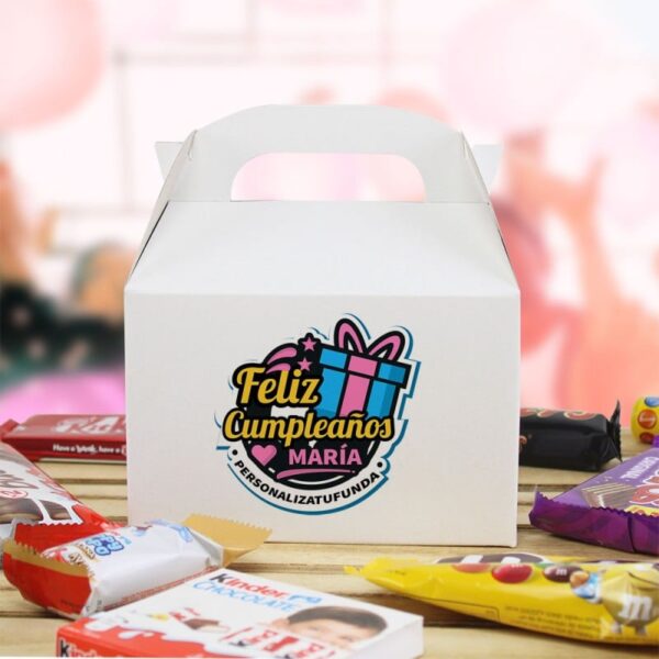 Caja Regalo Chocolatinas Personalizada Feliz...