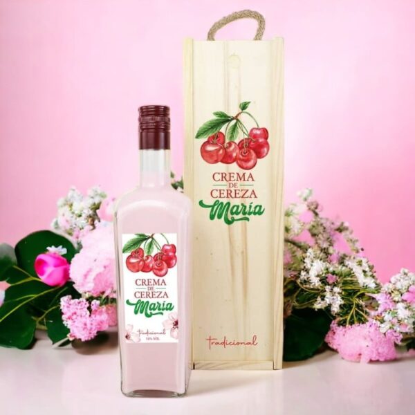 Caja Regalo Crema de Cereza Personalizada