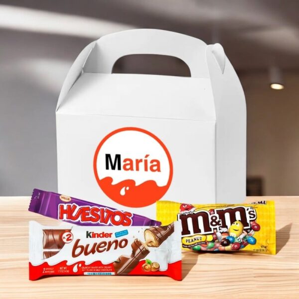 Caja Regalo Personalizada con Chocolatinas