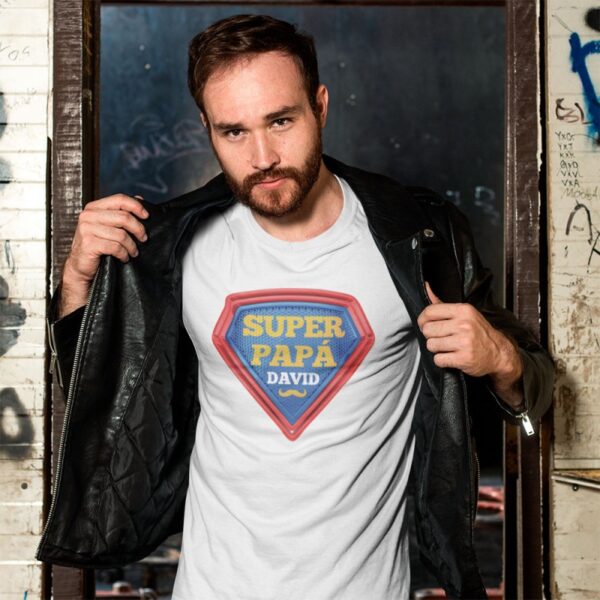 Camiseta Personalizada Super Papá