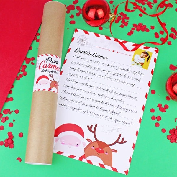Carta Papá Noel Personalizada