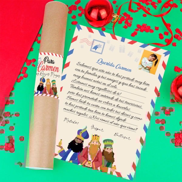 Carta Reyes Magos Personalizada