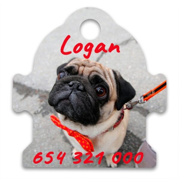 Chapa bombero Personalizada