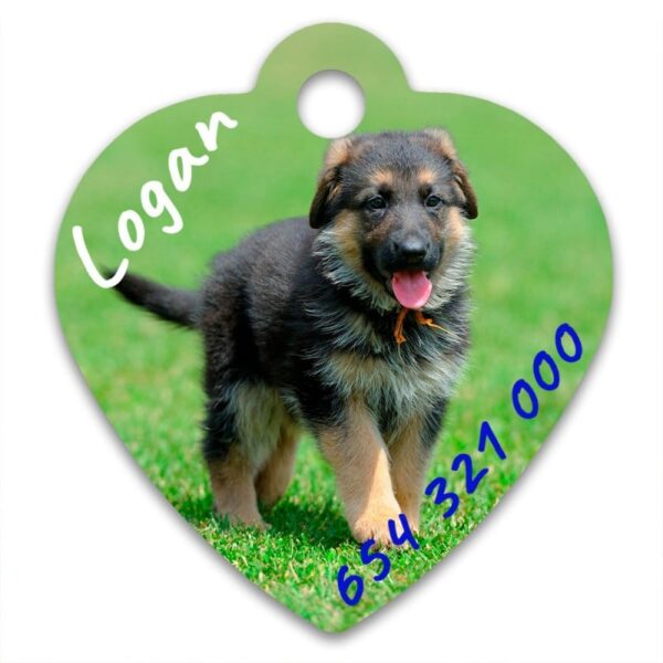 Chapa corazón Personalizada