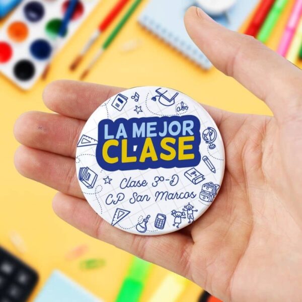 Chapa Personalizada para Alumnos