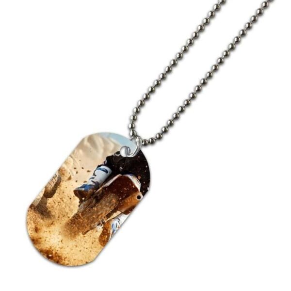 Chapa militar (incluye cadena)