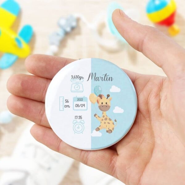 Chapa Personalizada Natalicio