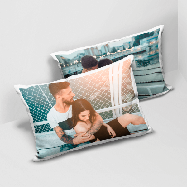 Cojín Grande Rectangular Personalizado a 2 caras