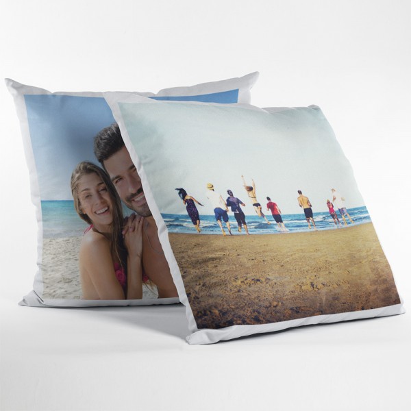 Cojín Personalizado con foto 45 x 45 a 2 caras