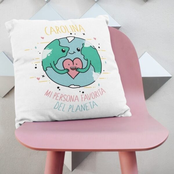 Cojín Personalizado con nombre 