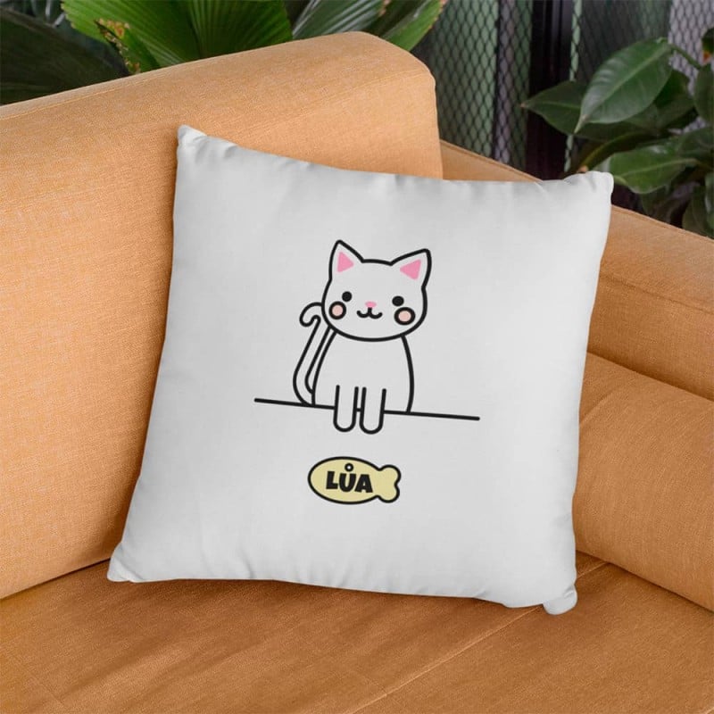 Cojín Personalizado Mascota con Nombre - Imagen 4