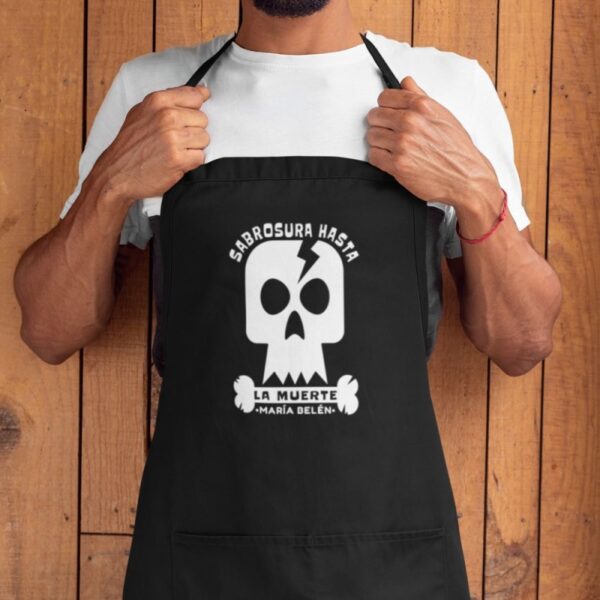 Delantal Personalizado Sabrosura Hasta la Muerte