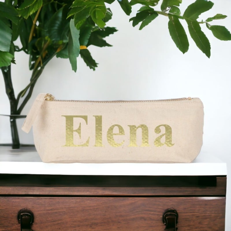 Estuche de Algodón Personalizado con Nombre