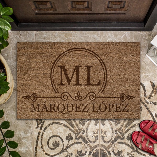 Felpudo Personalizado con Nombre