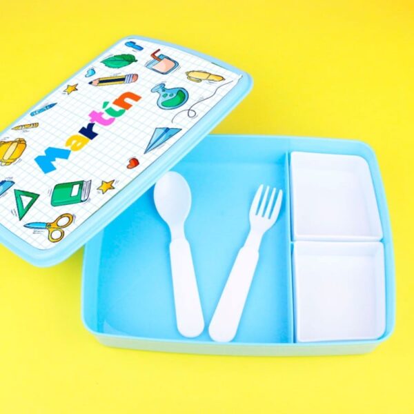 Fiambrera Personalizada en Varios Colores con...