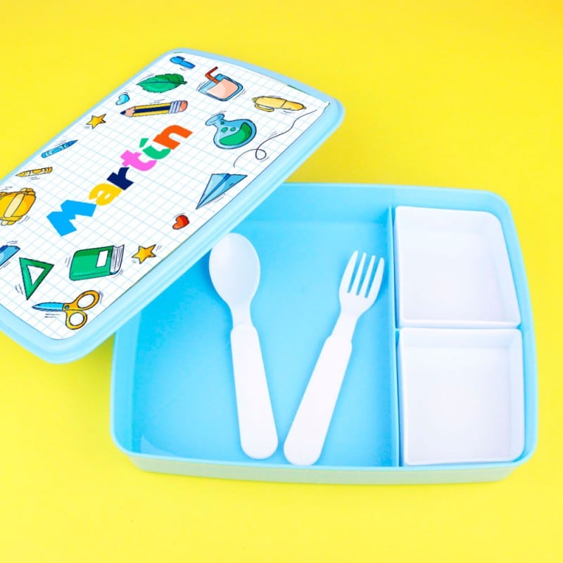 Fiambrera Personalizada en Varios Colores con...