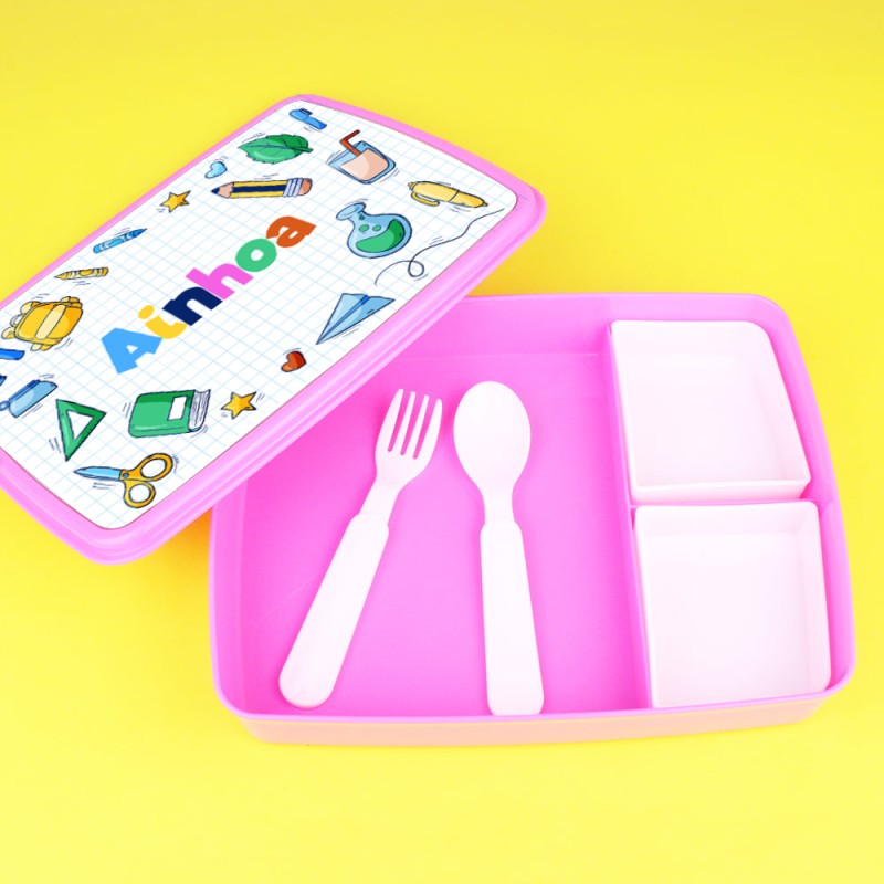 Fiambrera Personalizada en Varios Colores con... - Imagen 2