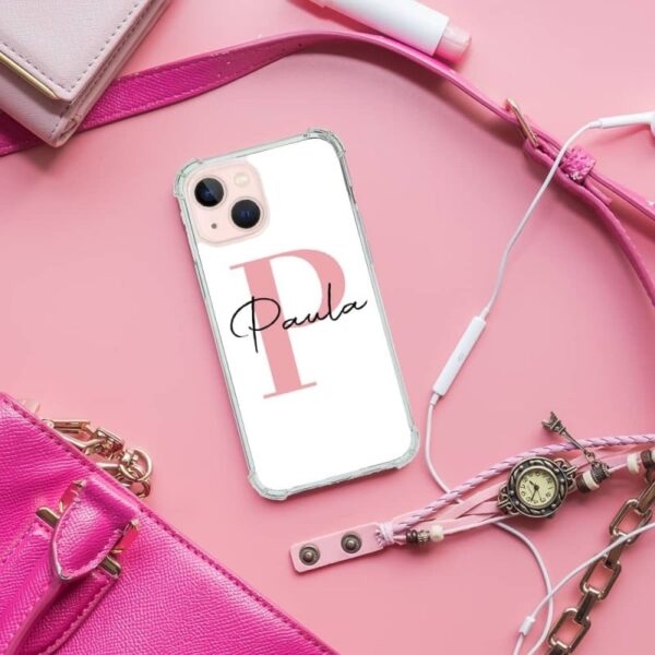 Funda iPhone Personalizada Anti Golpes Inicial...