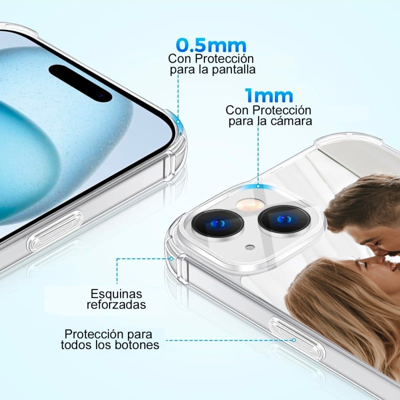 Funda iPhone Anti Golpes Esquinas Reforzadas - Imagen 4