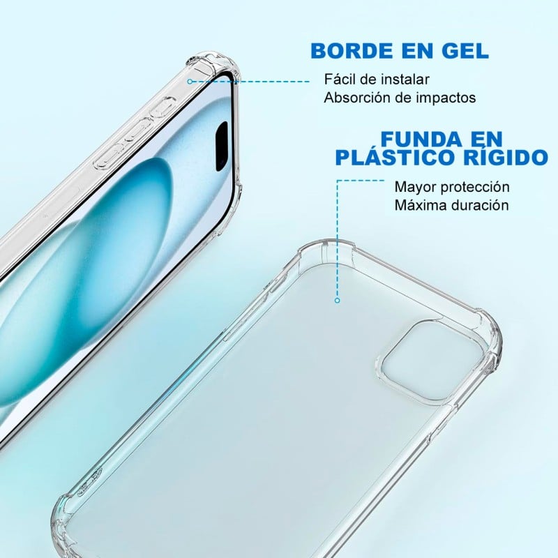Funda iPhone Anti Golpes Esquinas Reforzadas - Imagen 6