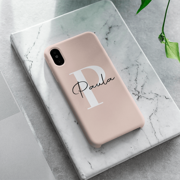 Funda para Móvil Personalizada con Inicial y... - Imagen 2