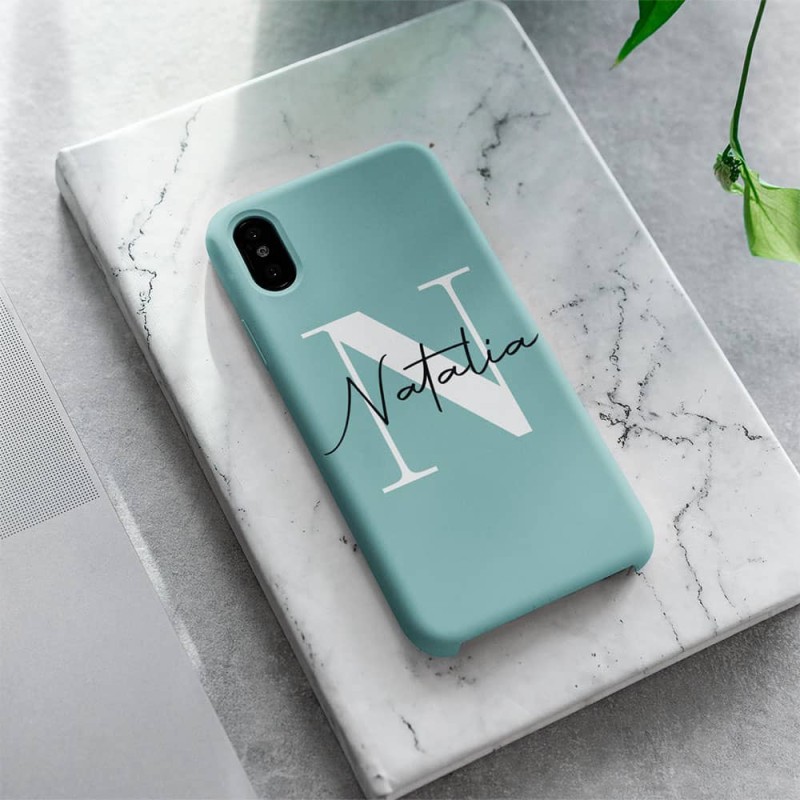 Funda para Móvil Personalizada con Inicial y... - Imagen 4