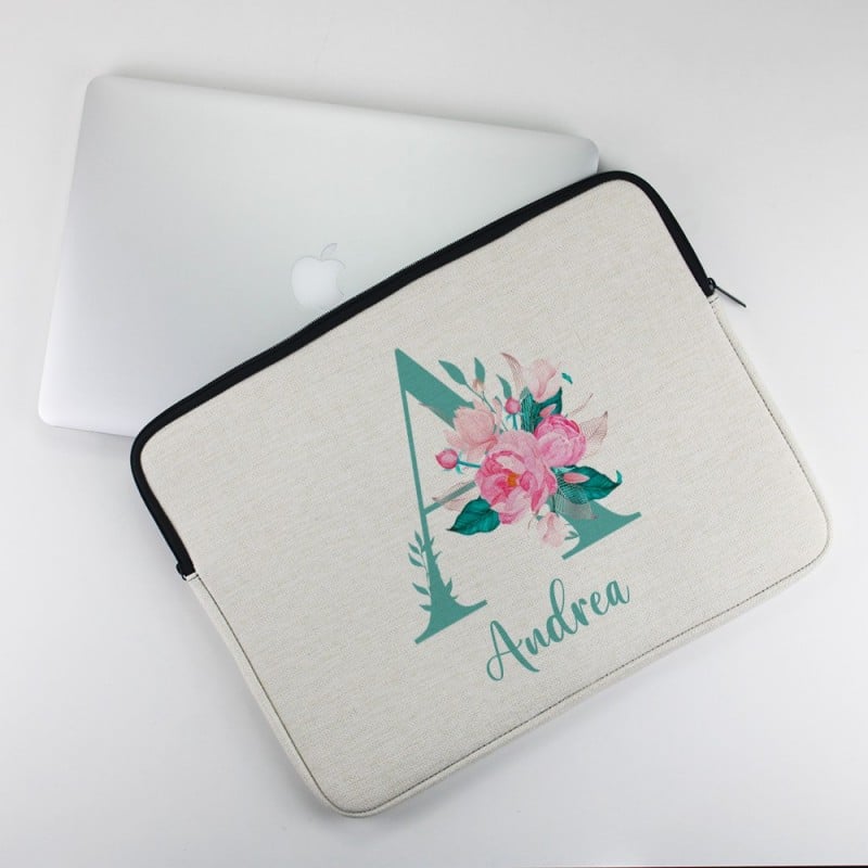 Funda para Portátil Personalizada con inicial y...