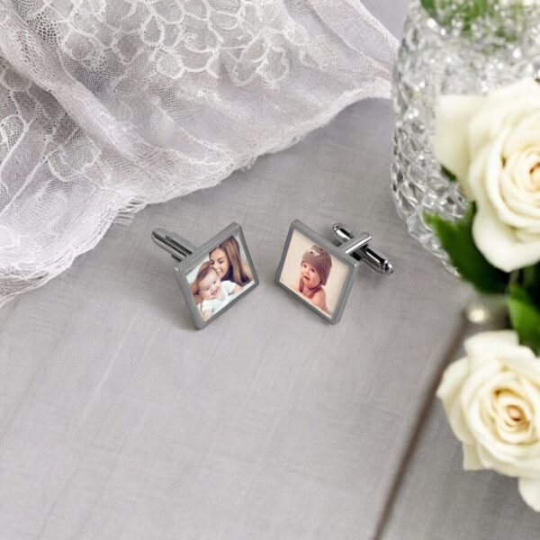 Gemelos personalizados cuadrados
