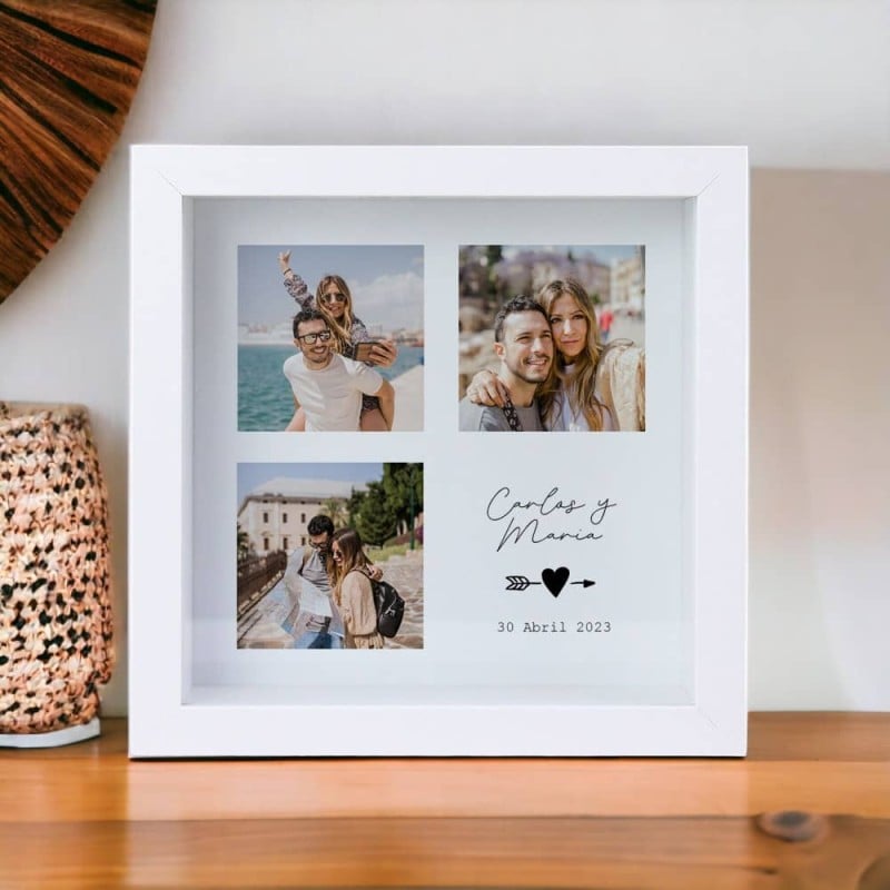 Hucha Personalizada 3 Fotos para Parejas - Imagen 4