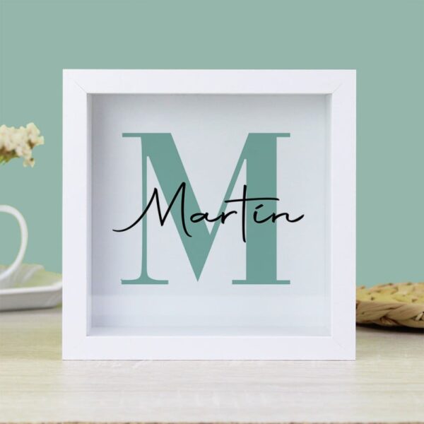 Hucha Personalizada con Inicial y Nombre