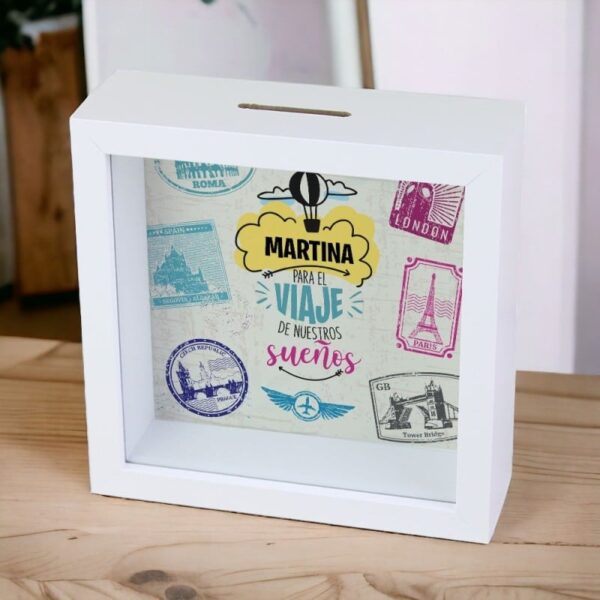 Hucha Personalizada para Viajes